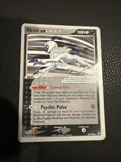 Pokemon Absol EX World Championship Promo 2007 Rare 92/108 * Dents* -D - Image 1