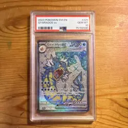 2023 Pokemon TCG Gyarados ex 225/198 SV01 Scarlet & Violet Holo PSA 10 - Image 1