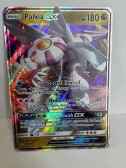 The Pokemon Company Palkia GX Ultra Rare Full Art Holo 101/156 SM Ultra Prism - Image 1