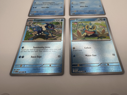 Froakie and Frogadier Chaos Rising Reverse Holo and Regular Pokemon TCG NM - Image 2