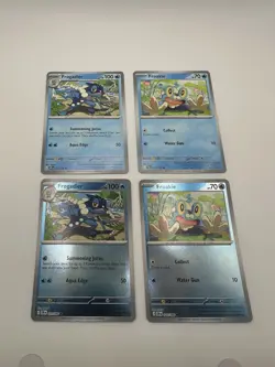 Froakie and Frogadier Chaos Rising Reverse Holo and Regular Pokemon TCG NM - Image 5