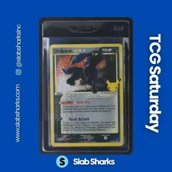 2021 POKEMON SWSH CELEBRATIONS CLASSIC COL POP SERIES 5 #17/17 UMBREON GOLD STAR - Image 1