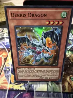 🔥YUGIOH Debris Dragon TU04-EN002 SUPER RARE NM TURBO PACK ENGLISH - Image 1