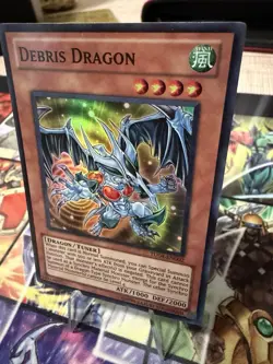 🔥YUGIOH Debris Dragon TU04-EN002 SUPER RARE NM TURBO PACK ENGLISH - Image 4