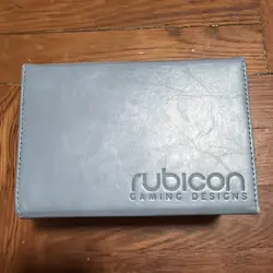 Rubicon Gaming Designs Dark Magician Girl Yu-Gi-Oh! Gray Faux Leather Deck Box - Image 3