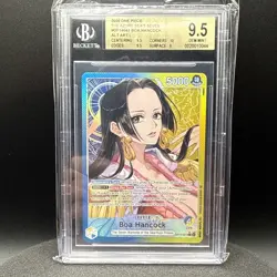2026 One Piece OP14-041 Boa Hancock Leader Alt Art L BGS 9.5 - Image 1