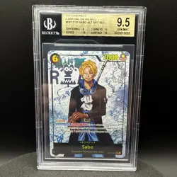 2025 One Piece Carrying On His Will #OP13120 Sabo ALT ART SEC BGS 9.5 - Image 1