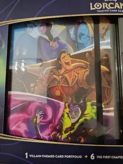 SEALED Disney Lorcana First Chapter Collector Set 6 Packs Portfolio Promo Costco 4050368981752 - Image 5