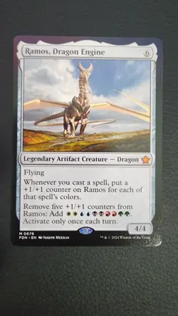 Ramos, Dragon Engine - Near Mint MTG Foundations - Image 1