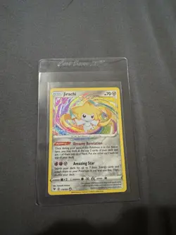 Pokemon TCG Jirachi Vivid Voltage Holo Card 119/185 Rare, Near Mint Condition - Image 1