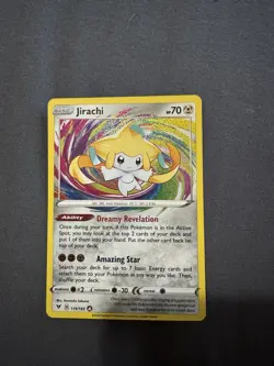 Pokemon TCG Jirachi Vivid Voltage Holo Card 119/185 Rare, Near Mint Condition - Image 2