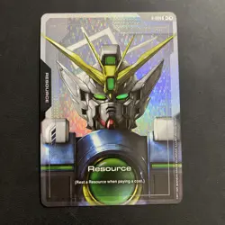 Resource Wing Gundam Zero - R-004 Foil - Gundam TCG Card Game - Image 2