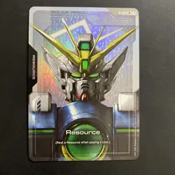 Resource Wing Gundam Zero - R-004 Foil - Gundam TCG Card Game - Image 4