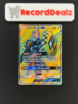 Pokemon Card | Tapu Koko GX (Full Art) 135/145 | 2017 SM - Guardians Rising - Image 1