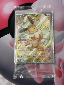 SEALED Pokemon Eevee 173 Prismatic Evolutions SV Scarlet Violet Promo Rare Card - Image 1