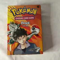 Pokemon TCG: Brock Theme Deck Trading Card Game. opened, ONLY the deck and box - Image 2