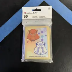 Pokemon Center: Pokemon TCG: Vulpix Seasons Card Sleeves 65 Sleeves - Image 1
