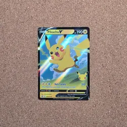 #2 Pikachu V SWSH143 SWSH: Sword & Shield Promo Cards Holo - Image 1