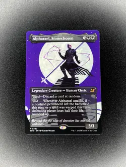 Alpharael, Stonechosen 0292 - Borderless M MTG Edge of Eternities NM English - Image 1