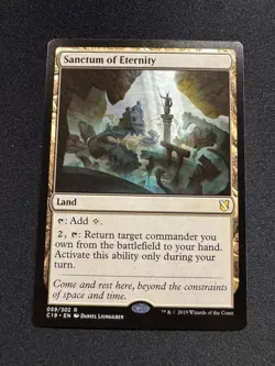 Sanctum of Eternity - NM - Commander 2019 - MtG - Image 1
