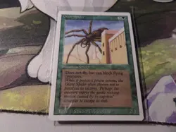 1994 MTG Magic: The Gathering MINT "GIANT SPIDER" Revised Edition 3 Lot - Image 1