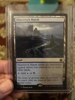 MTG Shipwreck Marsh Innistrad: Midnight Hunt 267/277 Regular Rare - Image 3