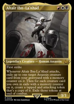 Altair Ibn-La'Ahad Foil Etched - Assassin'S Creed MTG-NM - Image 1