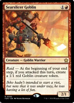 NM - Searslicer Goblin R Foundations 93 - Image 1