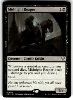 Midnight Reaper Commander: March of the Machine Regular MTG - Image 1