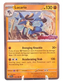 Pokemon Stamped Promos Prismatic Evolutions Lucario Tyranitar ex Premium - Image 3
