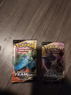 Pokemon Team Up Booster Pack 2 Packs - Image 1
