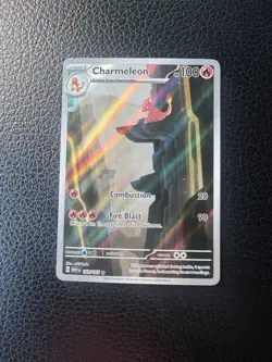 Pokemon S&V 151 - Charizard SIR 199 Charmeleon 169 IR Charmander IR 168 English - Image 2