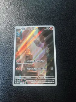 Pokemon S&V 151 - Charizard SIR 199 Charmeleon 169 IR Charmander IR 168 English - Image 3
