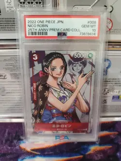 2022 One Piece Japanese Nico Robin ST01-008 PSA 10 - Image 1