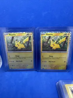 Pokemon cards pikachu Lot Of (9) 84/132, 60/64, 70/111, 002/015, Promo - Image 2