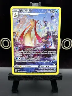Pokemon Card Milotic TG02/TG30 Silver Tempest Full Art Character Holo Rare NM - Image 2