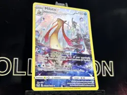 Pokemon Card Milotic TG02/TG30 Silver Tempest Full Art Character Holo Rare NM - Image 4