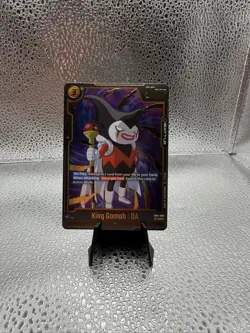 King Gomah : DA FB04-080 Alternate Art Gold Dragon Ball Fusion World Card - Image 1