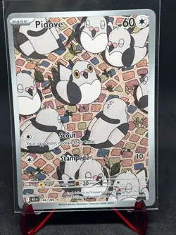 Pokemon TCG Pidove Black Bolt Illustration Rare Card 148/086 Near Mint Condition - Image 1