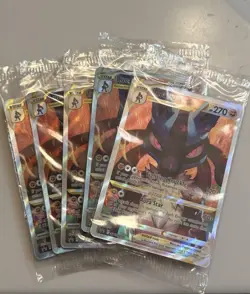 Pokemon 5 SEALED Lucario VSTAR SWSH291 Sword & Shield Promo Holo Cards US SELLER - Image 2