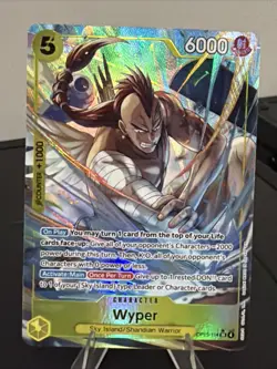 Wyper Alternate Art OP15-114 Adventure Kami's Island Foil One Piece Card TCG SR - Image 1