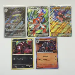 Pokemon Card Lot (5 Cards) - Vintage Full Hyper Ultra Rare IR SIR AR Holo SAR - Image 1