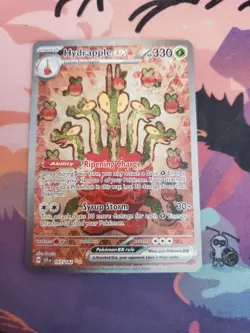Hydrapple EX Stellar Crown Pokemon TCG Card 167/142 EX - Image 1