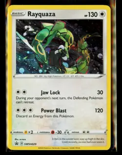 Rayquaza - Holo Promo SWSH: Sword & Shield Promo Cards SWSH029 NM - Image 1