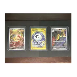 Pokemon TCG SIR/HR Lot - 3 Holo Cards Stufful Spiky Energy Gumshoos ENG CLEAN - Image 1