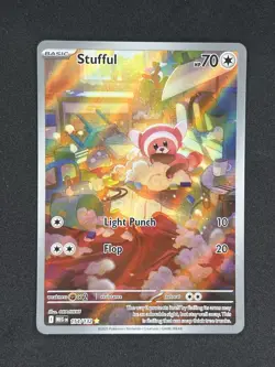 Pokemon TCG SIR/HR Lot - 3 Holo Cards Stufful Spiky Energy Gumshoos ENG CLEAN - Image 2