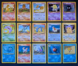 Base Set Lot 48 Cards - Uncommons & Commons - No Duplicates - NM - Pokemon 1999 - Image 4