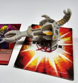 Bakugan Gundalian Invaders Haos Clawsaurus 740G B2 w/ Card - Image 2