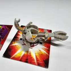 Bakugan Gundalian Invaders Haos Clawsaurus 740G B2 w/ Card - Image 4