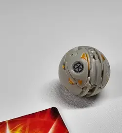 Bakugan Gundalian Invaders Haos Clawsaurus 740G B2 w/ Card - Image 5